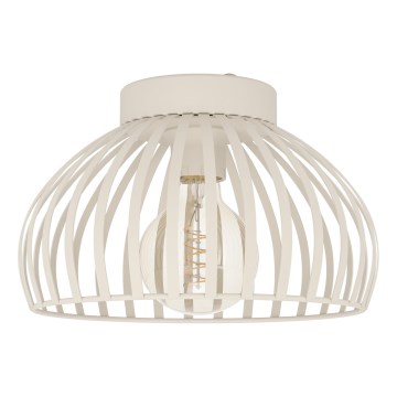 Eglo - Taklampa 1xE27/40W/230V diameter 28 cm grädde