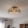 Eglo - Taklampa 1xE27/40W/230V diameter 43 cm grädde