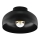 Eglo - Taklampa 1xE27/40W/230V svart
