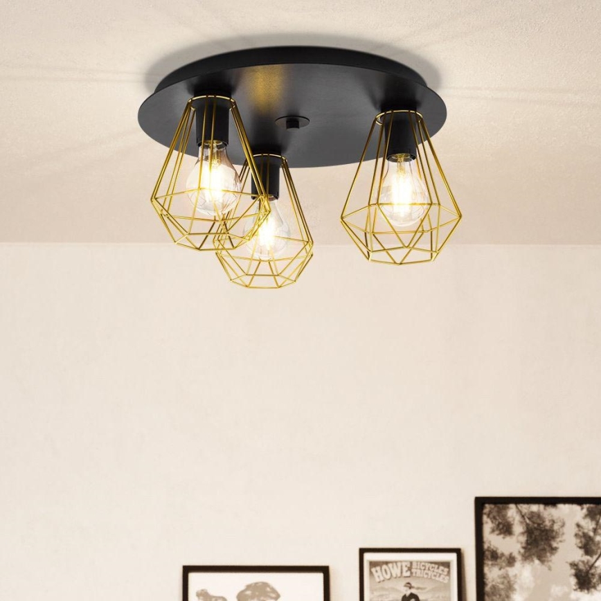 Eglo - Taklampa  3xE27/40W/230V