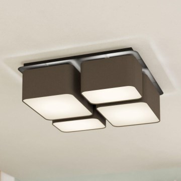 Eglo - Taklampa 4xE27/28W/230V