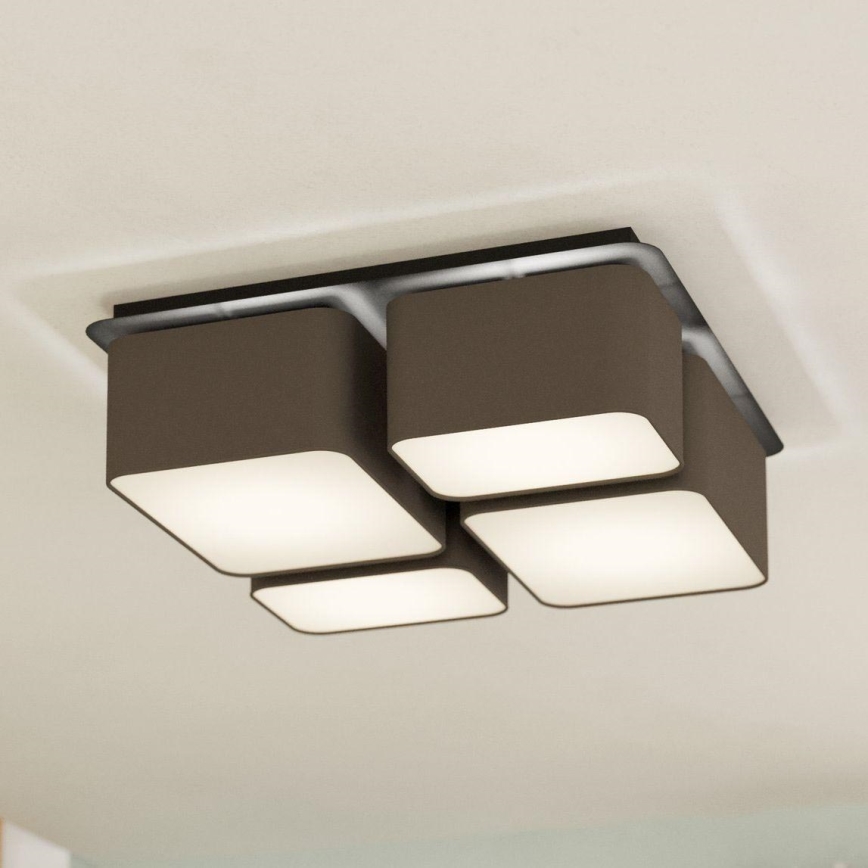 Eglo - Taklampa 4xE27/28W/230V