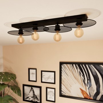 Eglo - Taklampa 4xE27/40W/230V