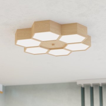 Eglo - Taklampa 6xE27/9W/230V