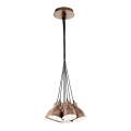 Eglo - Taklampa 7xE27/60W/230V
