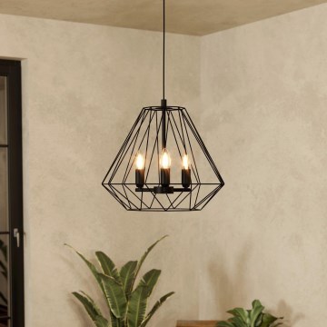 Eglo - Taklampa med 3xE14/40W/230V
