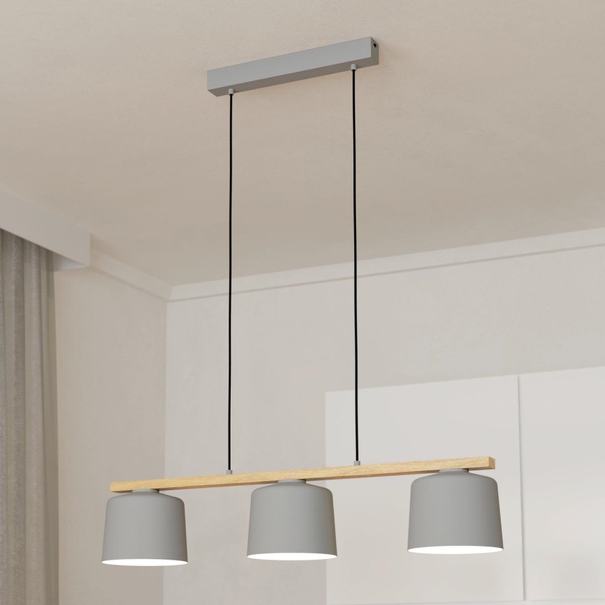 Eglo - Taklampa med 3xE27/40W/230V