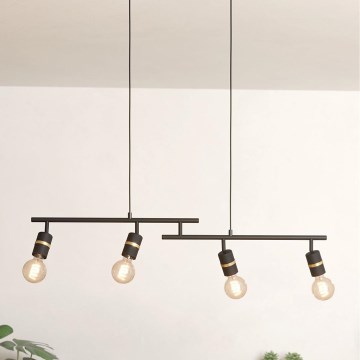 Eglo - Taklampa med 4xE27/10W/230V