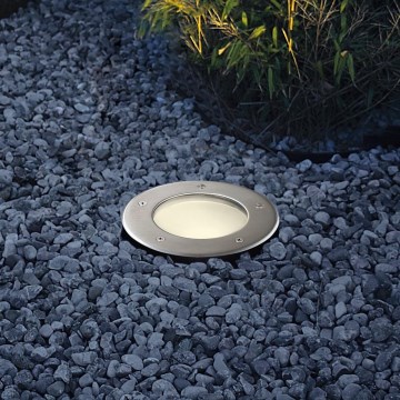 EGLO - Uppfartslampa för utomhusbruk 1xE27/15W/230V IP67