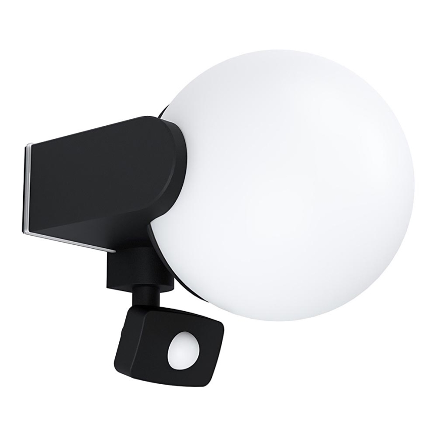 Eglo - Utomhus väggbelysning med en sensor 1xE27/15W/230V IP44