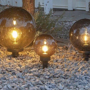 Eglo - Utomhuslampa 1xE27/40W/230V diameter 20 cm IP44