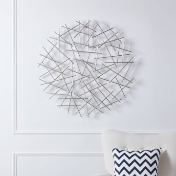 Eglo -  Väggdekoration diameter 81 cm matt krom