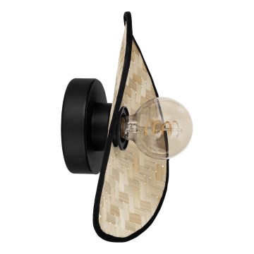 Eglo - Vägglampa 1xE27/40W/230V beige