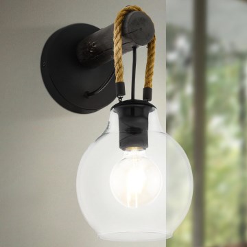 Eglo - Vägglampa  1xE27/40W/230V