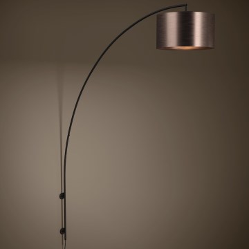 Eglo - Vägglampa 1xE27/40W/230V koppar