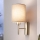 Eglo - Vägglampa 1xE27/60W/230V taupe