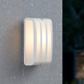 Eglo - Vägglampa för utomhusbruk 1xE27/40W/230V vit IP54