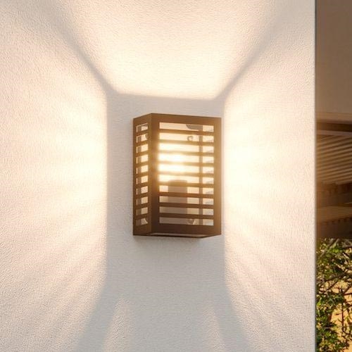 Eglo - Vägglampa för utomhusbruk 1xE27/60W/230V IP44