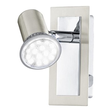 EGLO - Väggspotlight 1xGU10//3W/230V