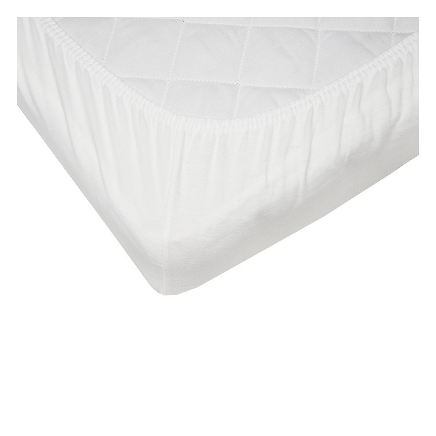 EKO - Waterproof sheet with an elastic band JERSEY 120x60 cm vit