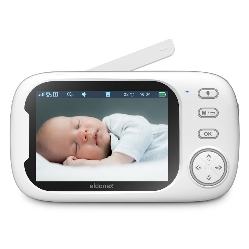 ELDONEX EBM-1010-WH - Babylarm 5V/2000 mAh