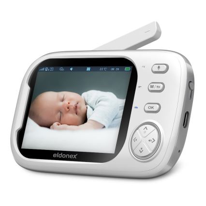 ELDONEX EBM-1010-WH - Babylarm 5V/2000 mAh