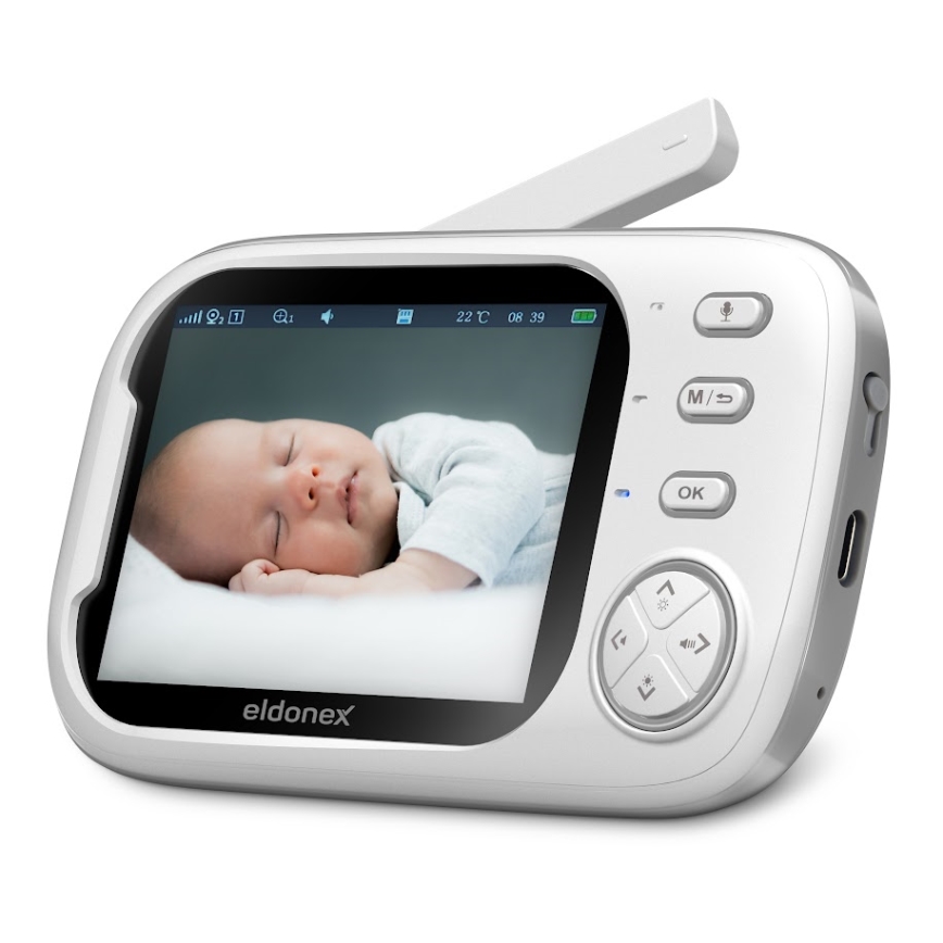 ELDONEX EBM-1010-WH - Babylarm 5V/2000 mAh