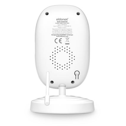 ELDONEX EBM-1010-WH - Barnvakt med 5V/2000 mAh monitor