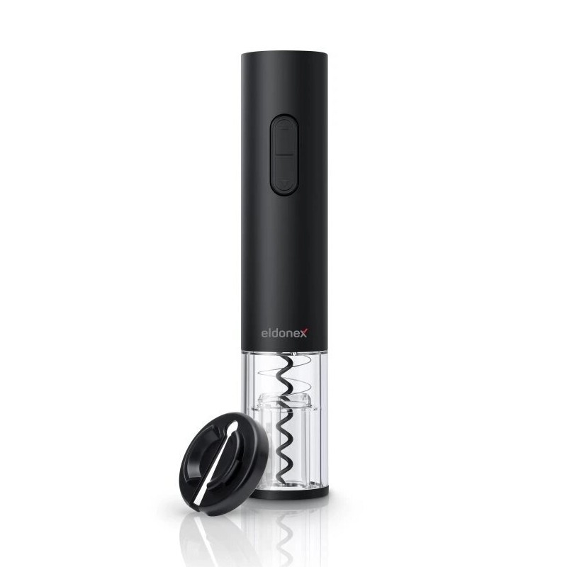 ELDONEX EWO-2100-BK - Elektrisk vinöppnare 4xAA svart
