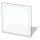 Eldstad glasunderlägg 1000x1000x8 mm fyrkant