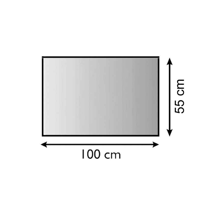Eldstad glasunderlägg 1000x550x6 mm rektangel