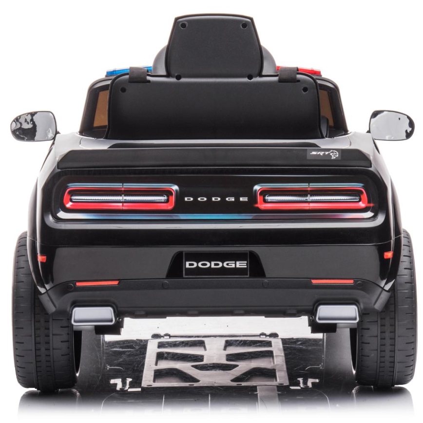 Elektrisk bil Dodge Challenger Polisbil 50W/4500 mAh  svart/vit