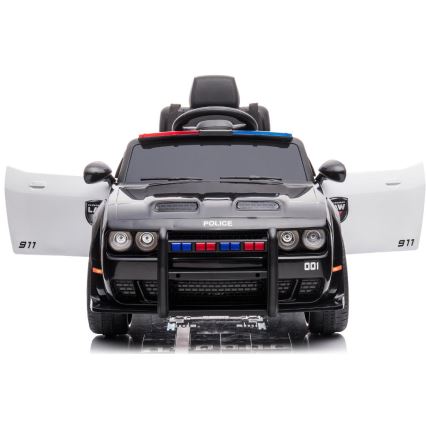 Elektrisk bil Dodge Challenger Polisbil 50W/4500 mAh  svart/vit
