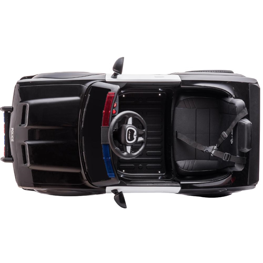 Elektrisk bil Dodge Challenger Polisbil 50W/4500 mAh  svart/vit
