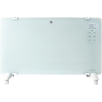 Elektrisk direktvärmare/konvektor 2000 W/230 V, Wi‑Fi, IP24, med termostat