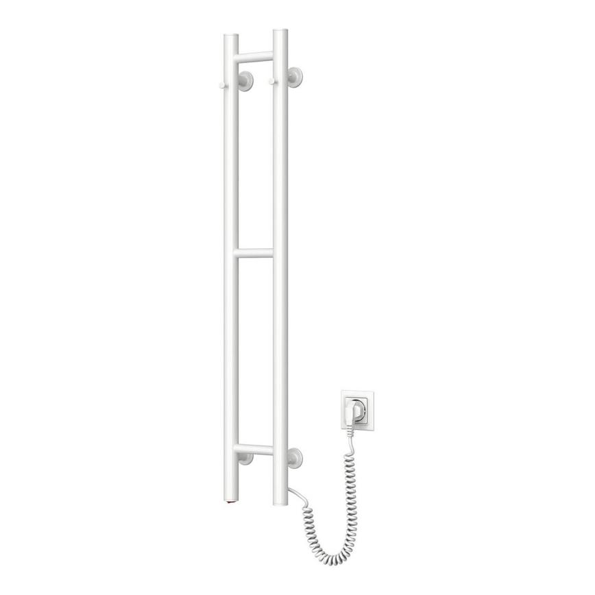 Elektrisk handdukskena SILOUETTE 187W/230V 101,1 cm IP44 vit rätt rund