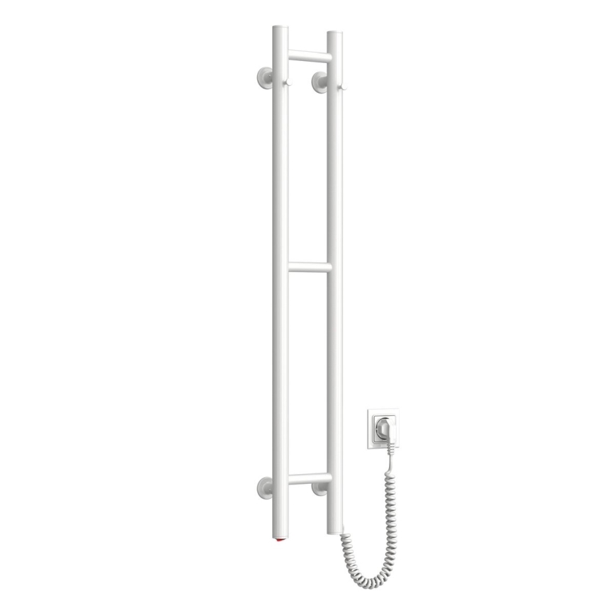 Elektrisk handdukskena SILOUETTE 187W/230V 101,1 cm IP44 vit rätt rund
