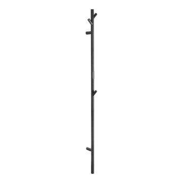 Elektrisk handdukstork 172 cm svart