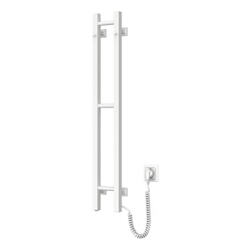 Elektrisk handdukstork SILOUETTE 187W/230V 101,1 cm IP44 vit högerutförande rektangulär