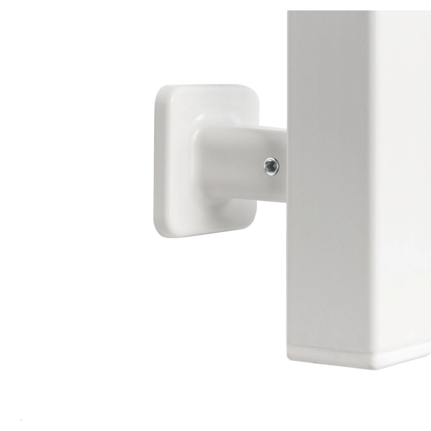 Elektrisk handdukstork SILOUETTE 187W/230V 101,1 cm IP44 vit högerutförande rektangulär