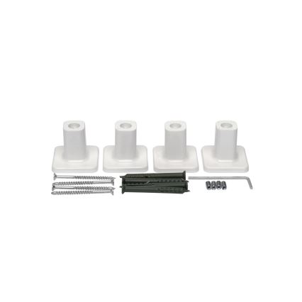 Elektrisk handdukstork SILOUETTE 187W/230V 101,1 cm IP44 vit högerutförande rektangulär