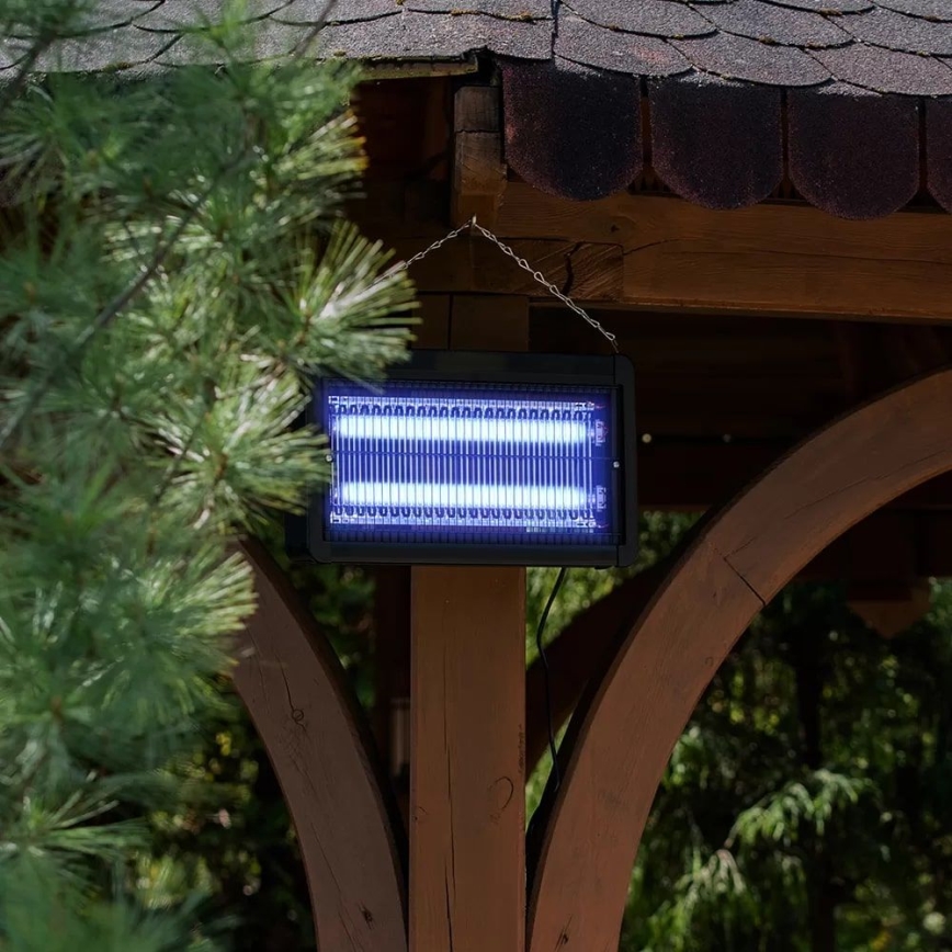 Elektrisk insektszapper 2x10W/230V 100 m²