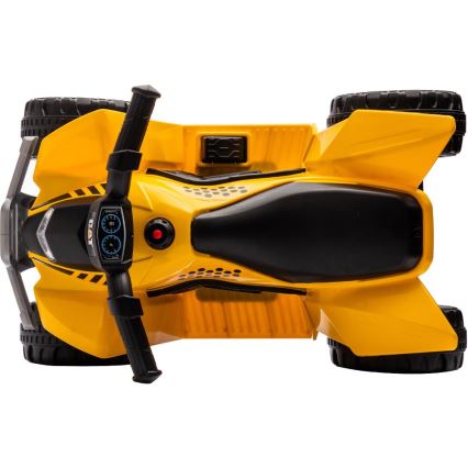 Elektrisk quad bike CAT 30W/4000 mAh gul/svart