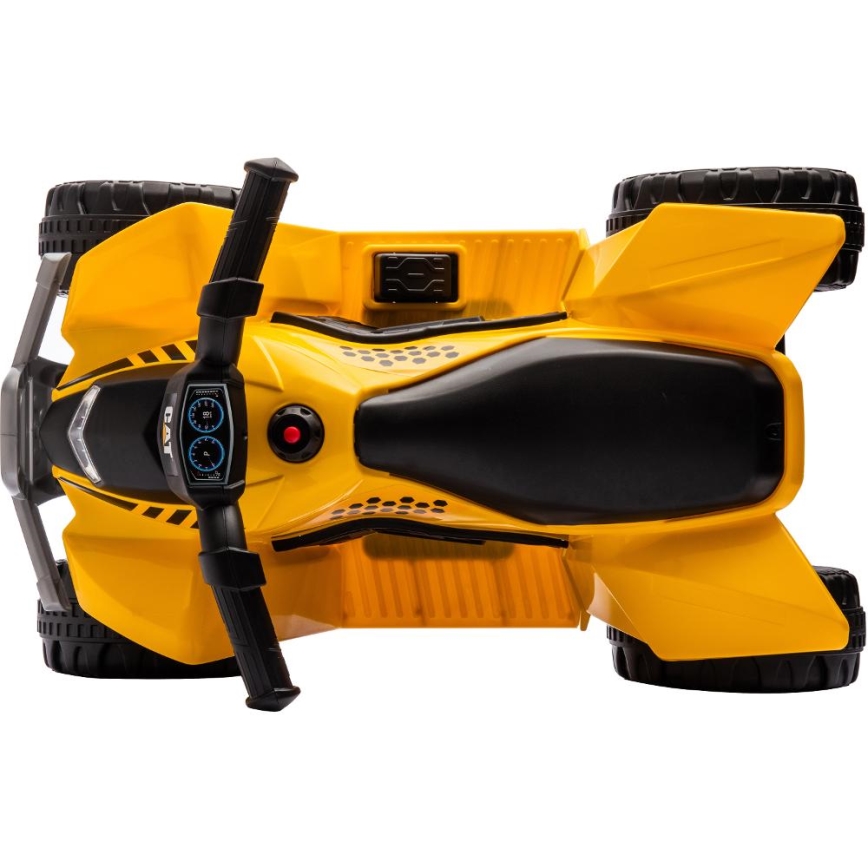 Elektrisk quad bike CAT 30W/4000 mAh gul/svart