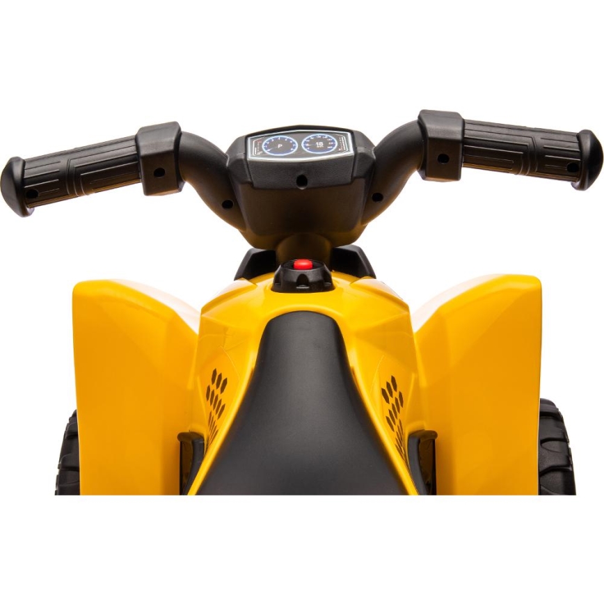 Elektrisk quad bike CAT 30W/4000 mAh gul/svart