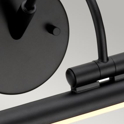 Elstead ALTON-PL-L-BLK - LED bildljus  ALTON LED/10W/230V svart 