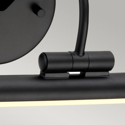 Elstead ALTON-PL-L-BLK - LED bildljus  ALTON LED/10W/230V svart 