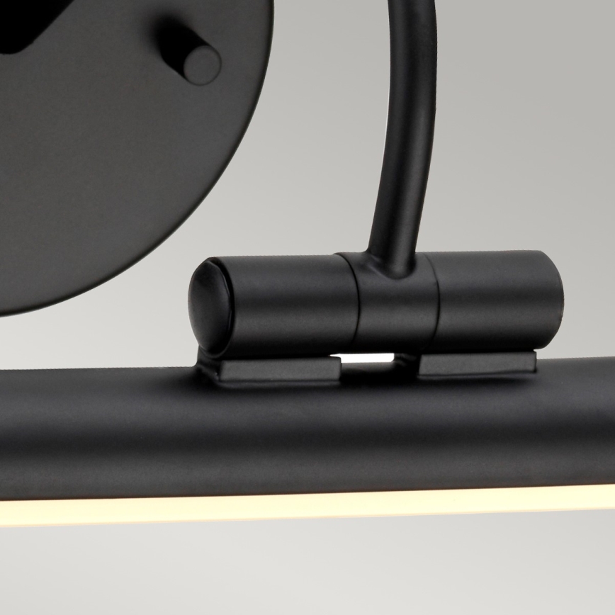 Elstead ALTON-PL-L-BLK - LED bildljus  ALTON LED/10W/230V svart 