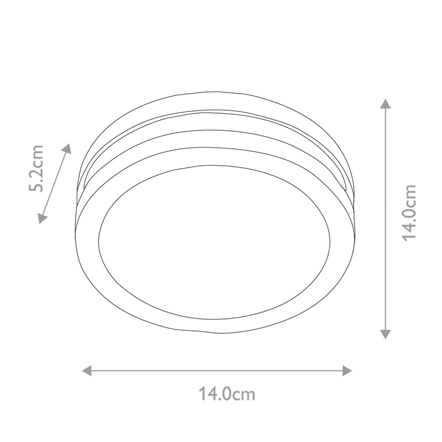 Elstead - LED vägglampa för utomhusbruk ANO 1xGX53/9W/230V IP54