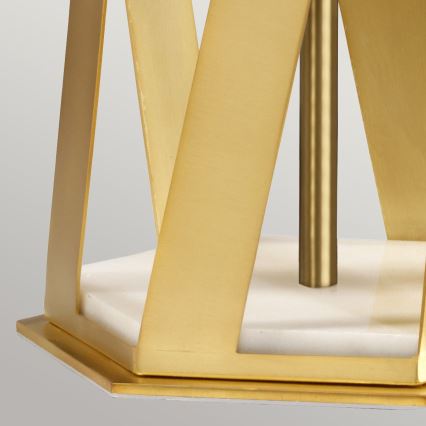 Elstead - Bordslampa APOLLO 1xE27/60W/230V guld/blå